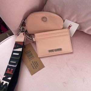 Steve Madden Blush Card Holder and Coin Purse